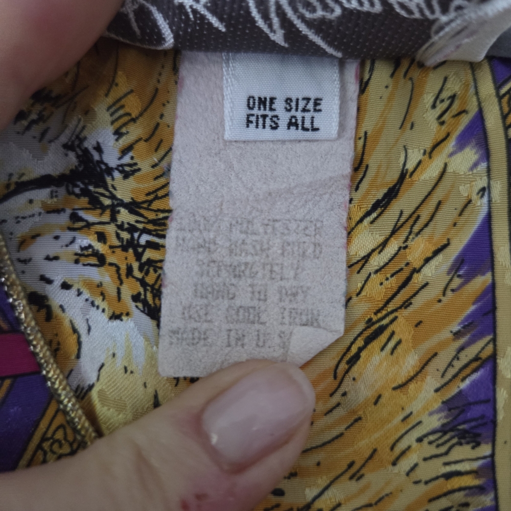 Ruth Norman Vintage Neiman Marcus Colorful Animal Print Kaftan Caftan Dress OS - Picture 6 of 16